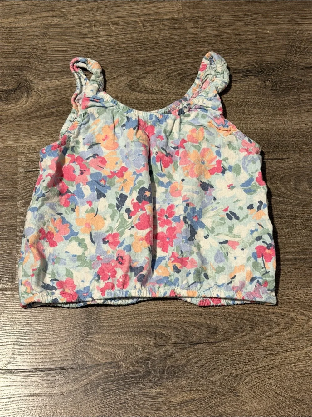 Abercrombie Kids Outfit Girls 8 Floral Tank & Skort